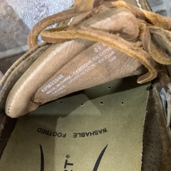 ROCKPORT Mens Leather Deck Shoe 8.5 - Picture 7 of 9